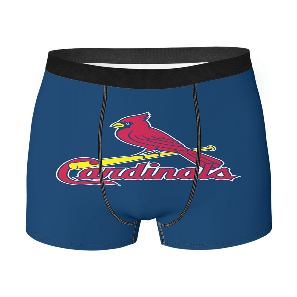 St Louis Cardinals World Series Emblem Men's Boxer Briefs