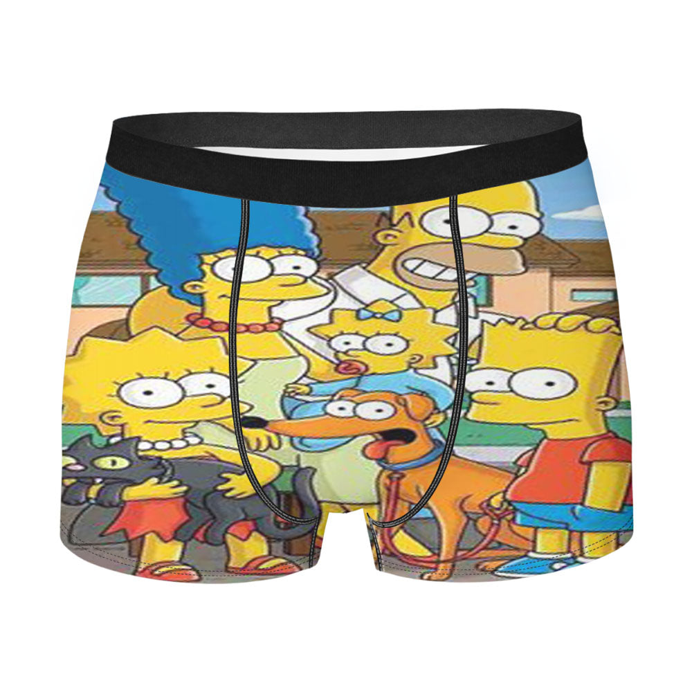 The Simpson All Character Men's Boxer Briefs