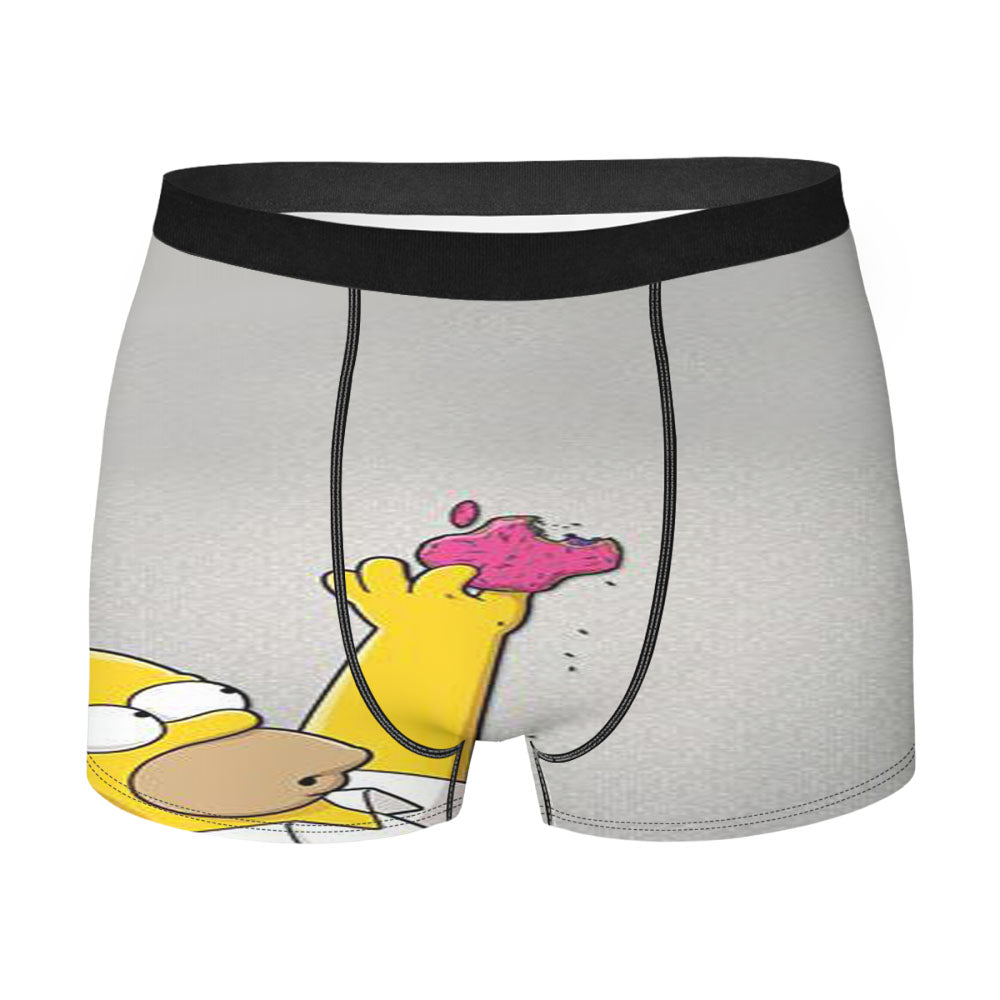 The Simpson Bart Hey Cool Im Dead Men's Boxer Briefs