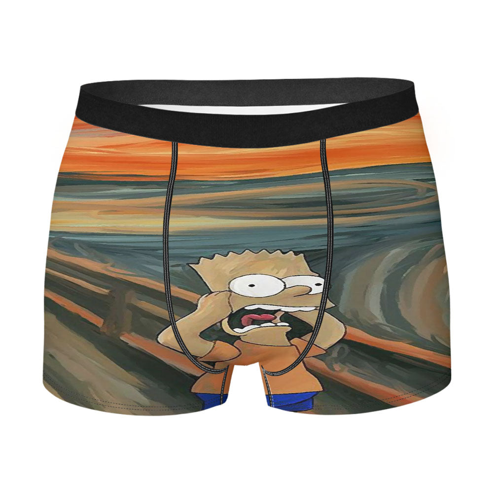 The Simpsons Characters Collection Men's Boxer Briefs