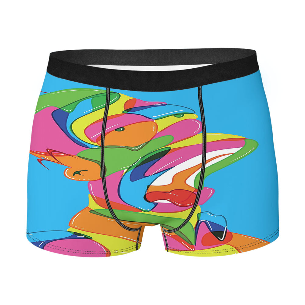 The Simpsons On The Street Men's Boxer Briefs