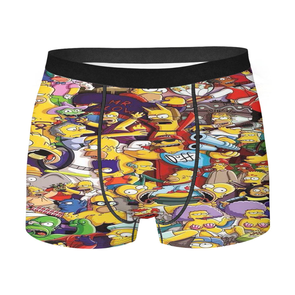 Vintage Classic The Simpson  Men's Boxer Briefs