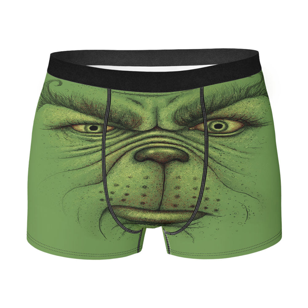 A Green Christmas Men's Boxer Briefs