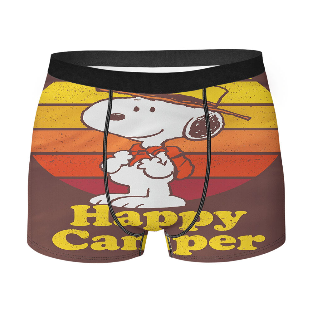 Beagle Scout Snoopy Men's Boxer Briefs