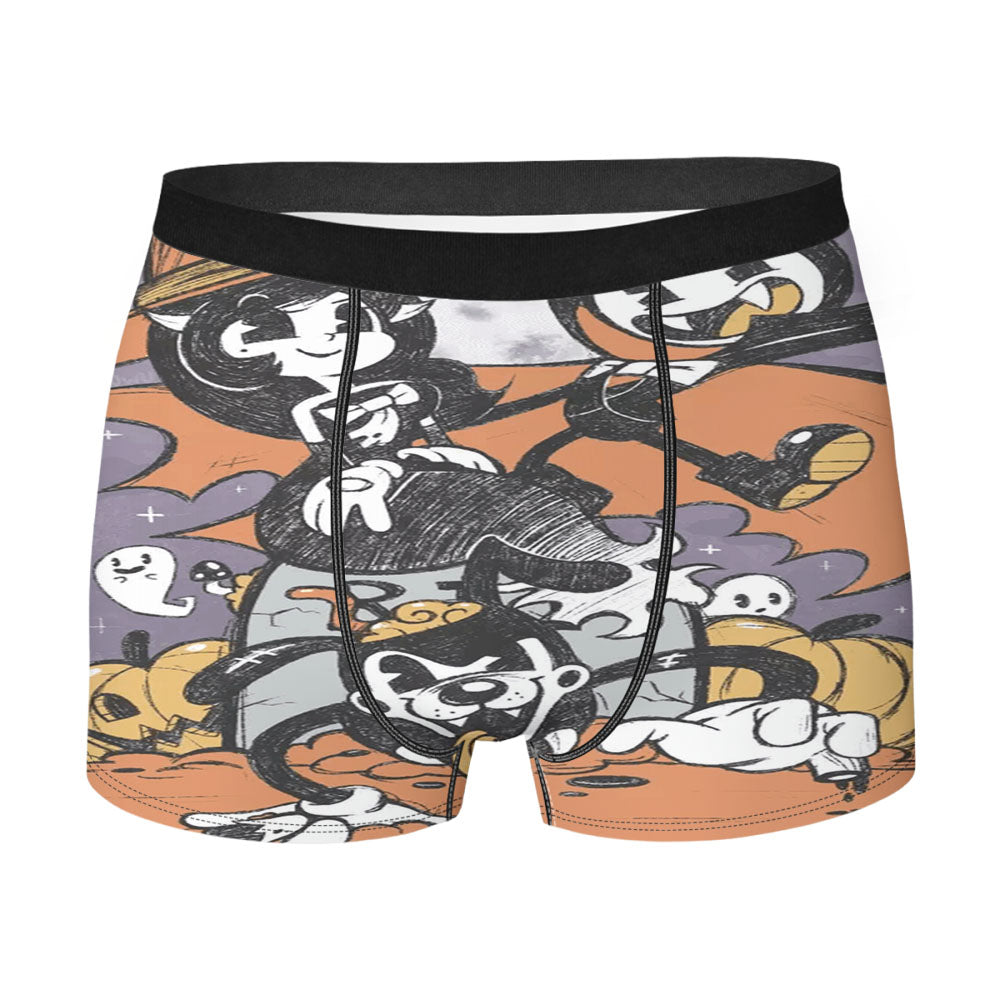 Bendy And The Ink Machine Halloween Men's Boxer Briefs