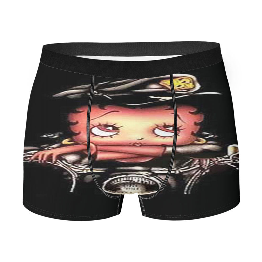 Betty Boop Biker Men's Boxer Briefs