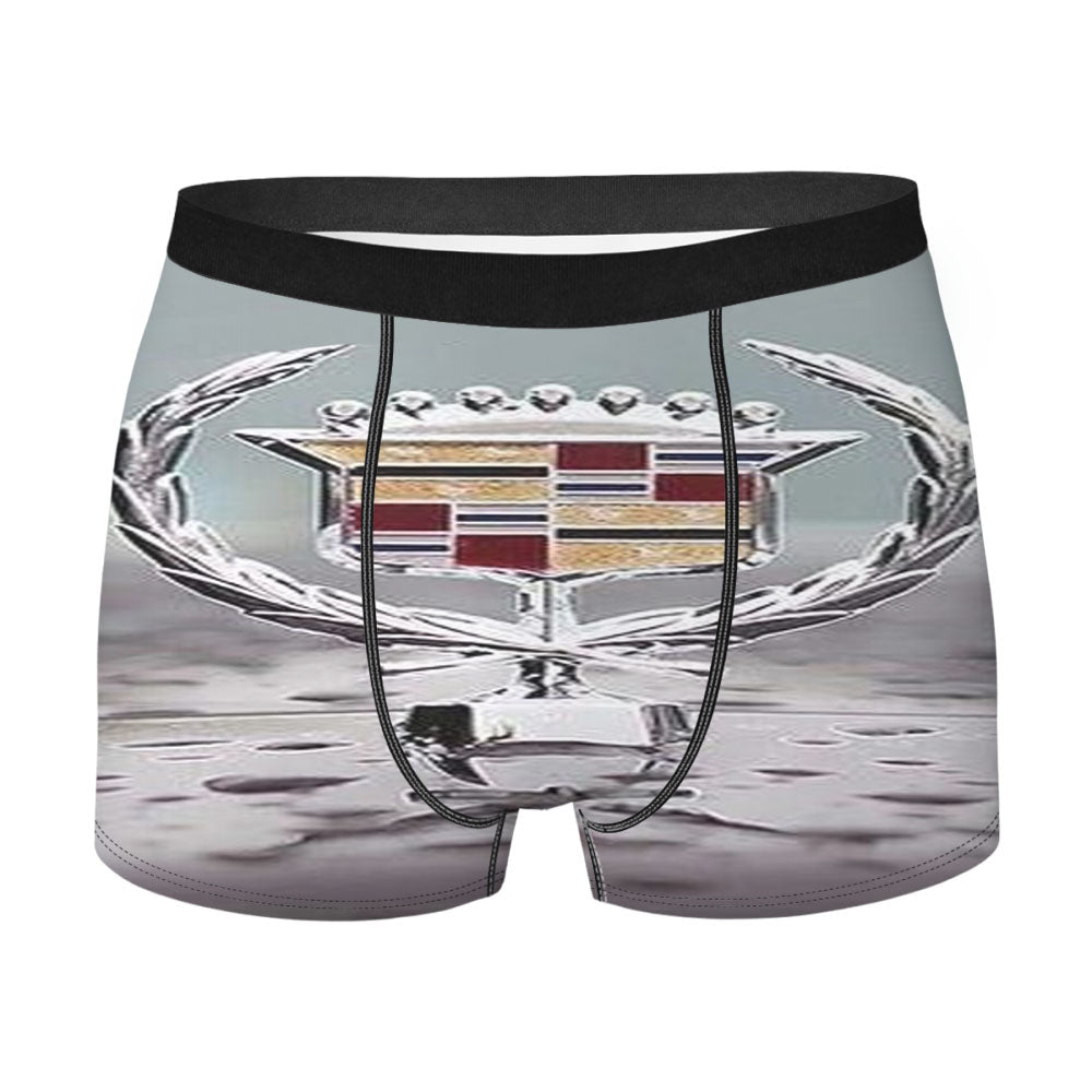 Cadillac Emblem Car Men's Boxer Briefs