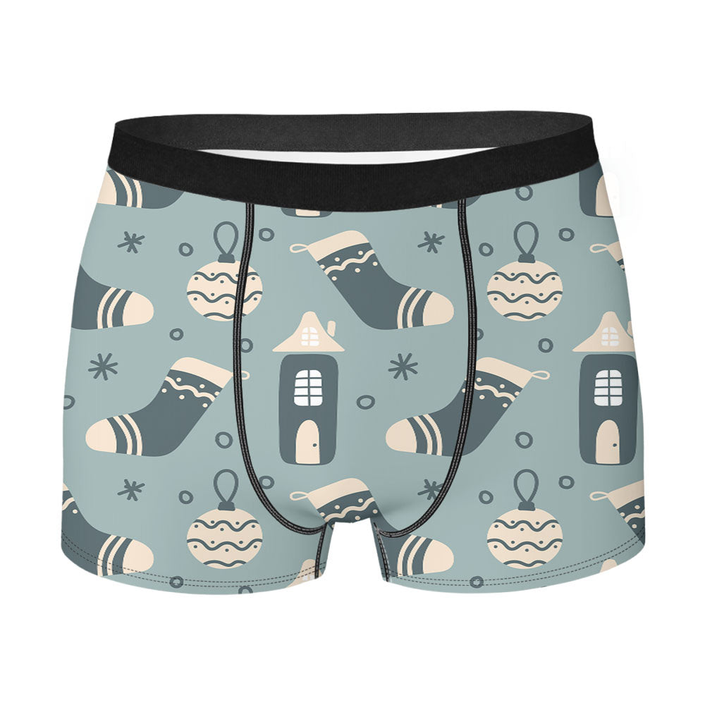 Christmas Patterns Set 05 Men's Boxer Briefs