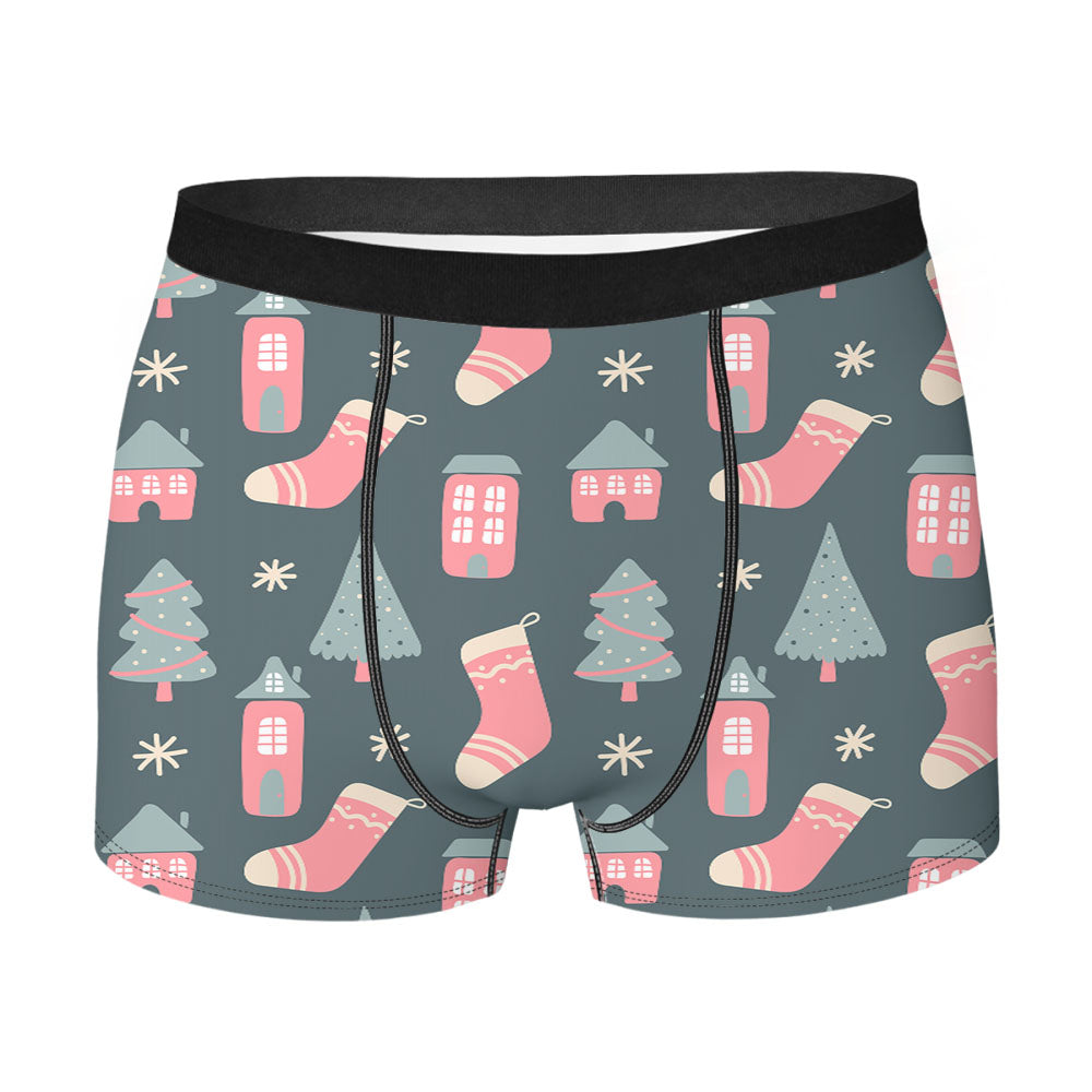 Christmas Patterns Set 07 Men's Boxer Briefs