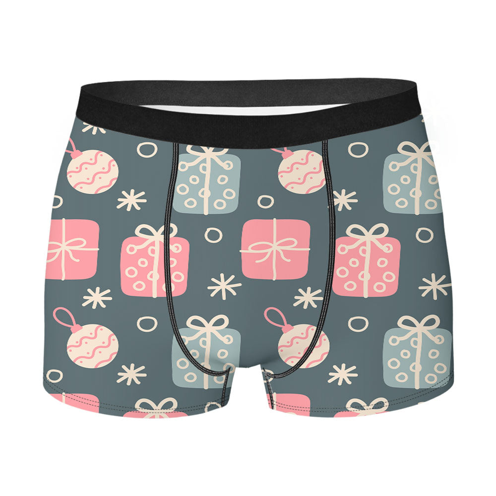 Christmas Patterns Set 09 Men's Boxer Briefs