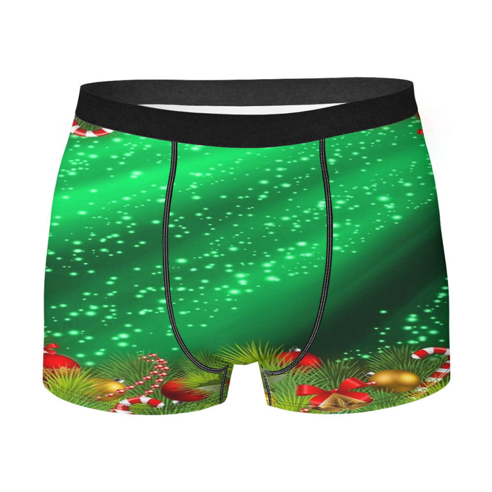Christmas Sparkles Men's Boxer Briefs
