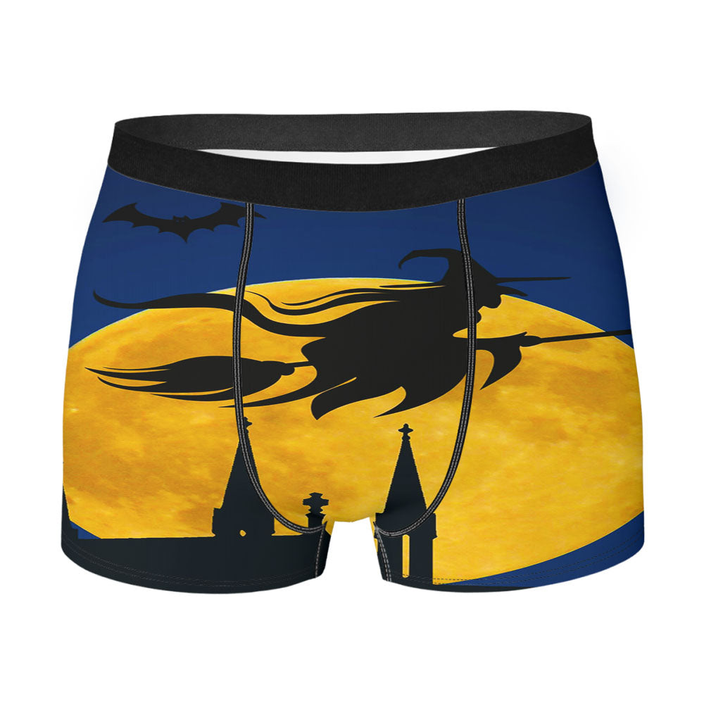 Classic Witch Halloween Men's Boxer Briefs