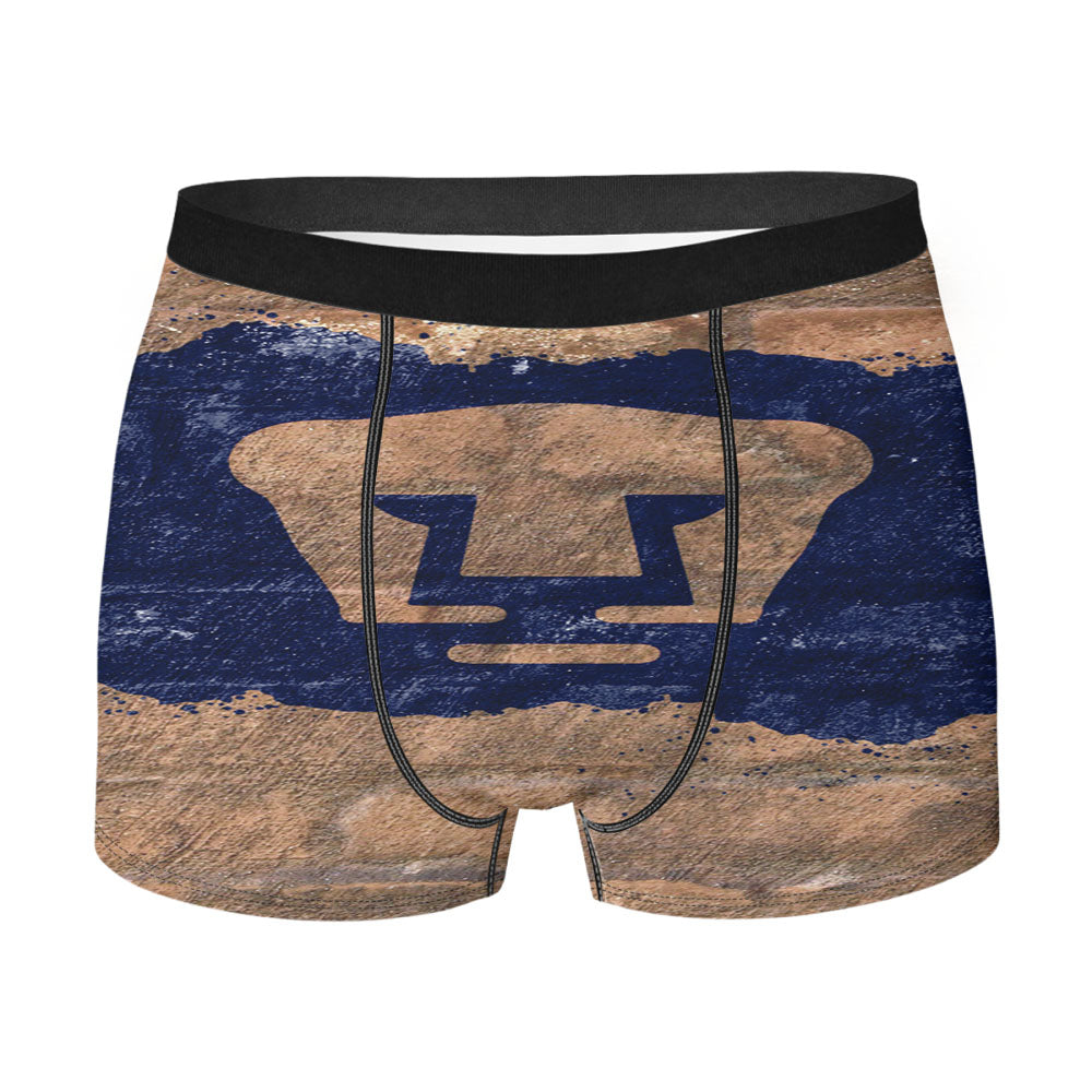 Club Universidad Pumas Unam Wallpaper Men's Boxer Briefs