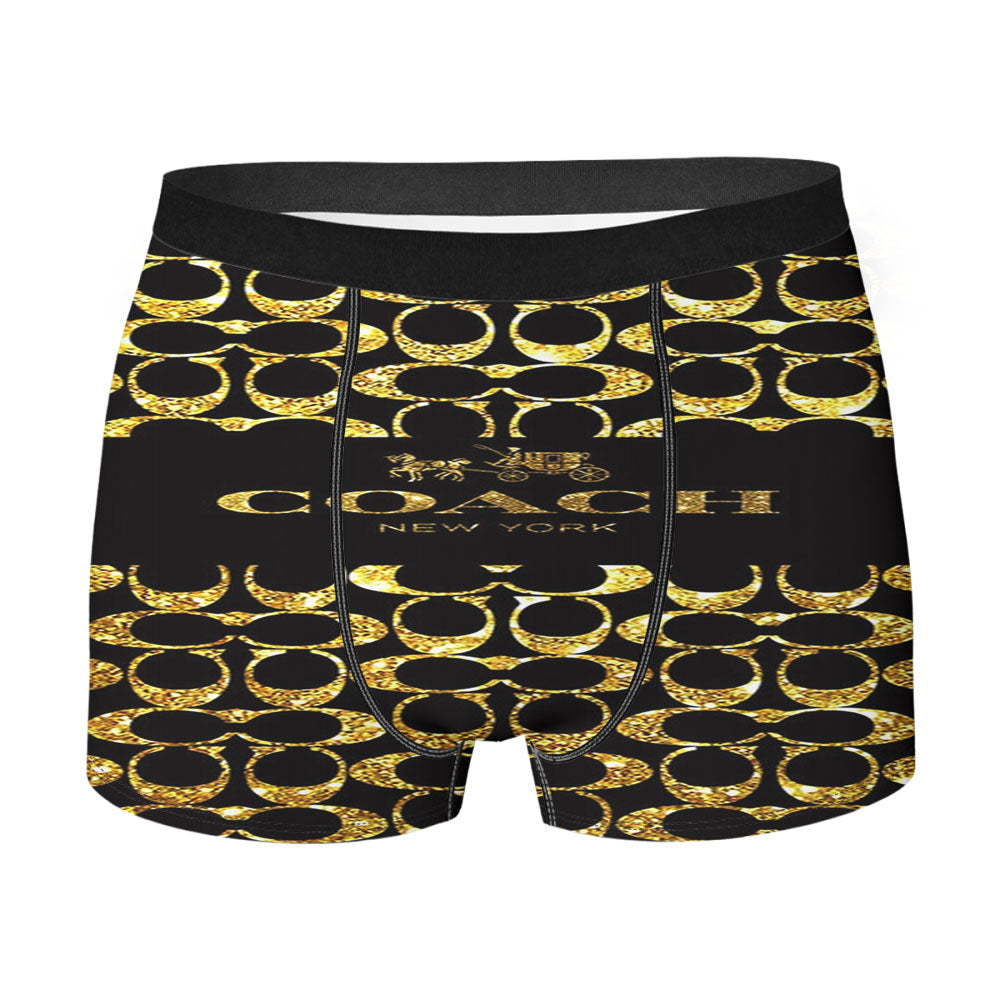 Coach New York Golden Men's Boxer Briefs