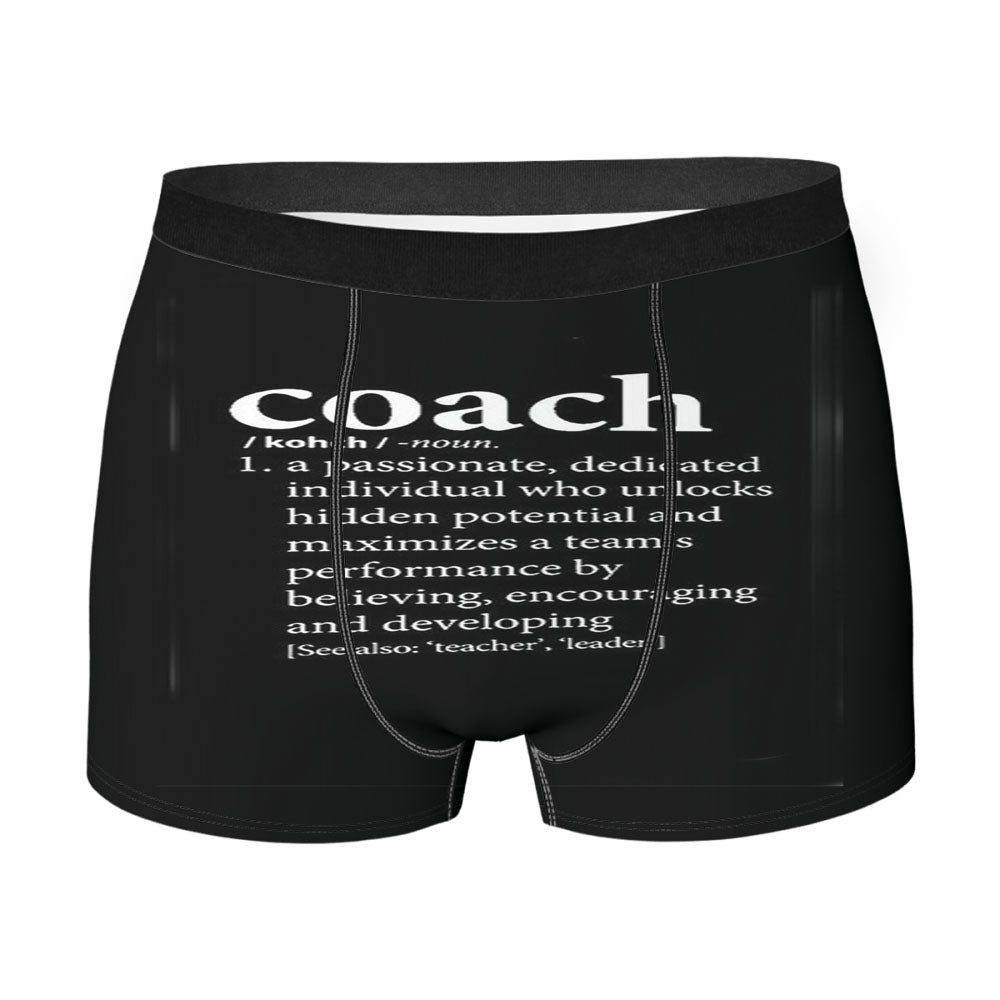 Coach Quotes Men's Boxer Briefs
