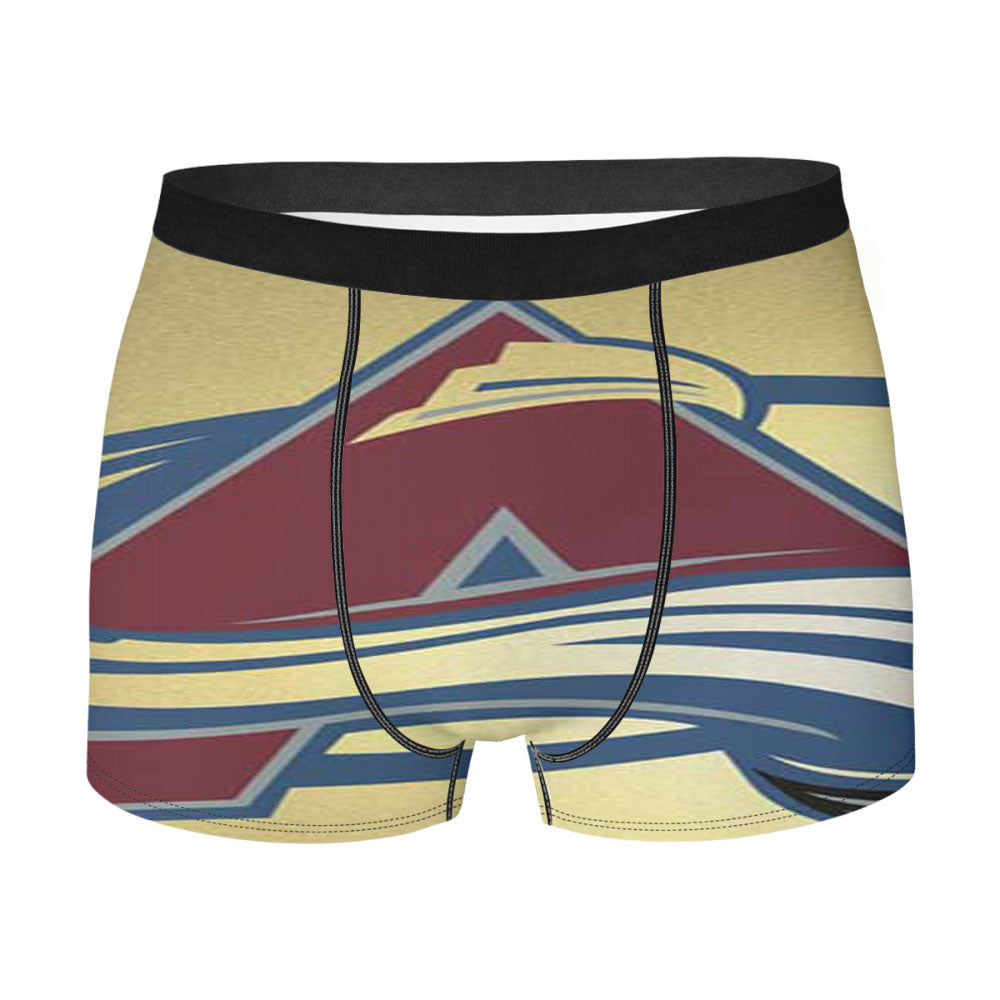 Colorado Avalanche Tan Fade Men's Boxer Briefs