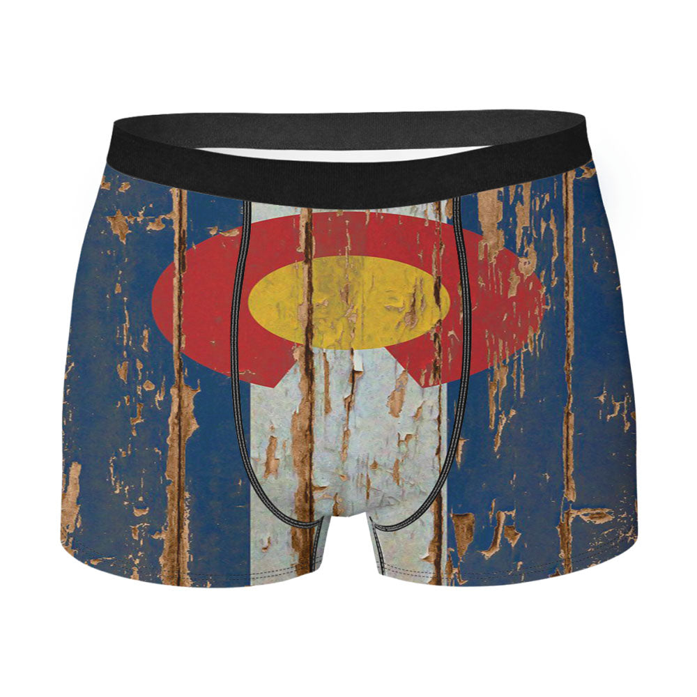 Colorado State Flag Men's Boxer Briefs