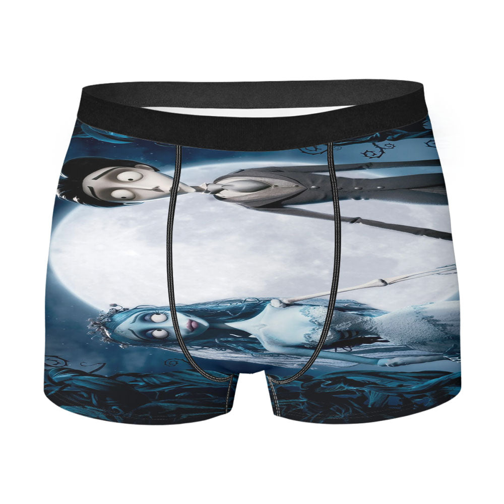 Corpse Bride Horror Movie Halloween Men's Boxer Briefs