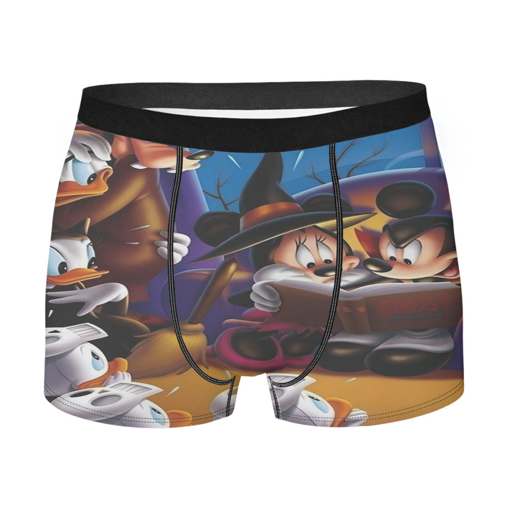 Disney Halloween With Mickey Mouse Men's Boxer Briefs