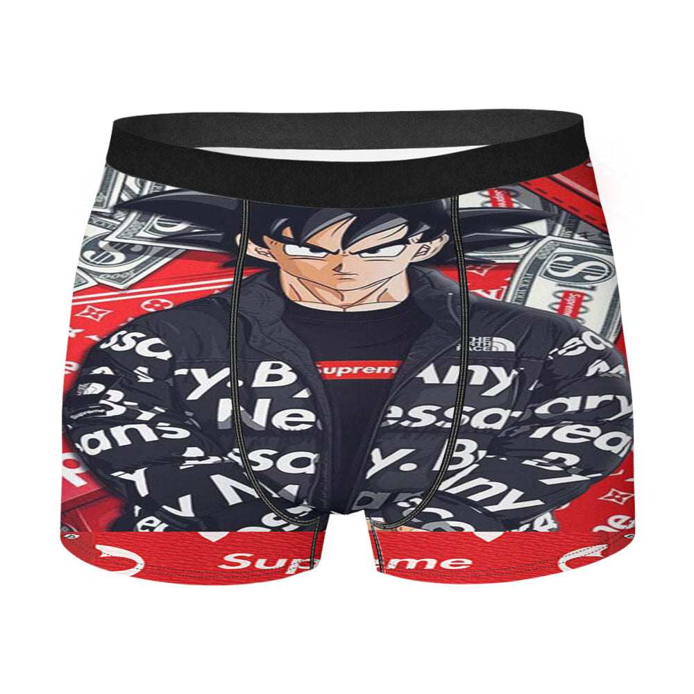 Goku In Supreme Louis Vuitton Mode Men's Boxer Briefs