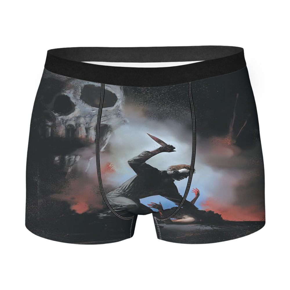Halloween 2018 Art Wallpaper Men's Boxer Briefs
