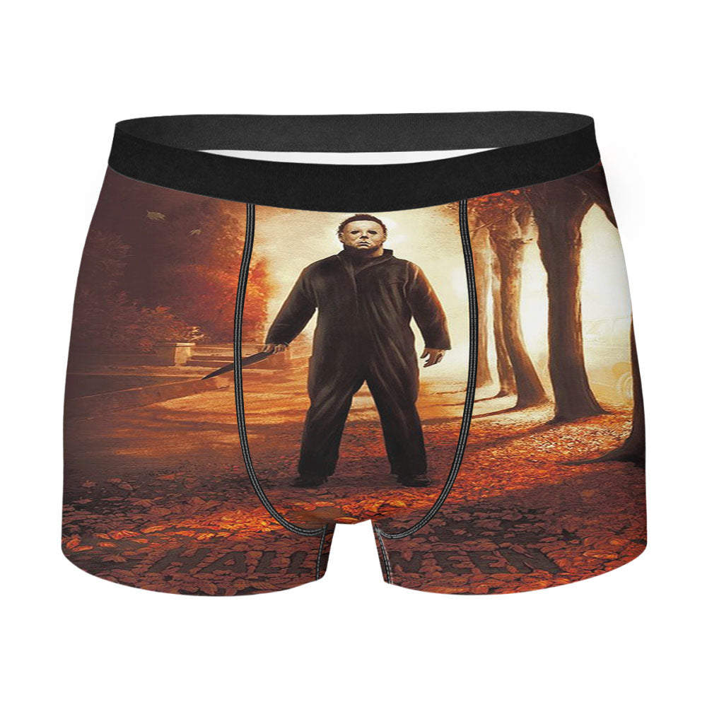 Halloween 2018 Killer Wallpaper Men's Boxer Briefs