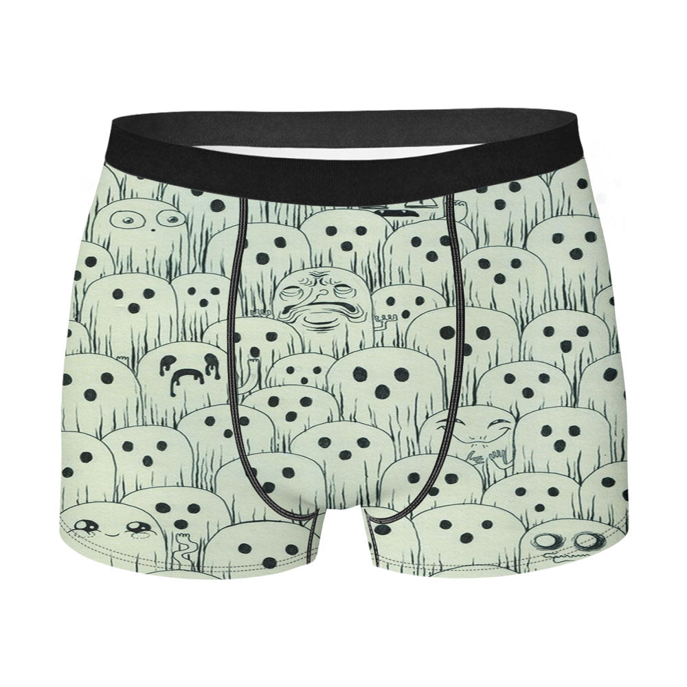 Halloween Aesthetic Creepy Halloween Background Men's Boxer Briefs