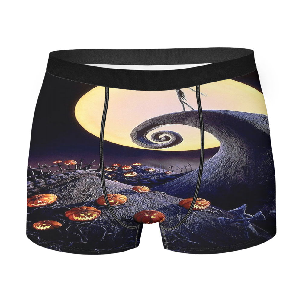 Halloween Full Moon Halloween Men's Boxer Briefs