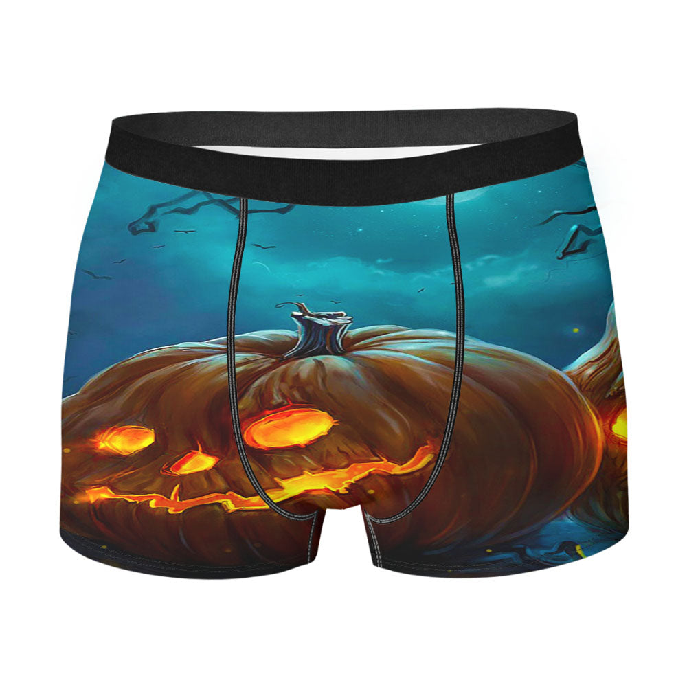 Halloween Night Pumpkins Men's Boxer Briefs
