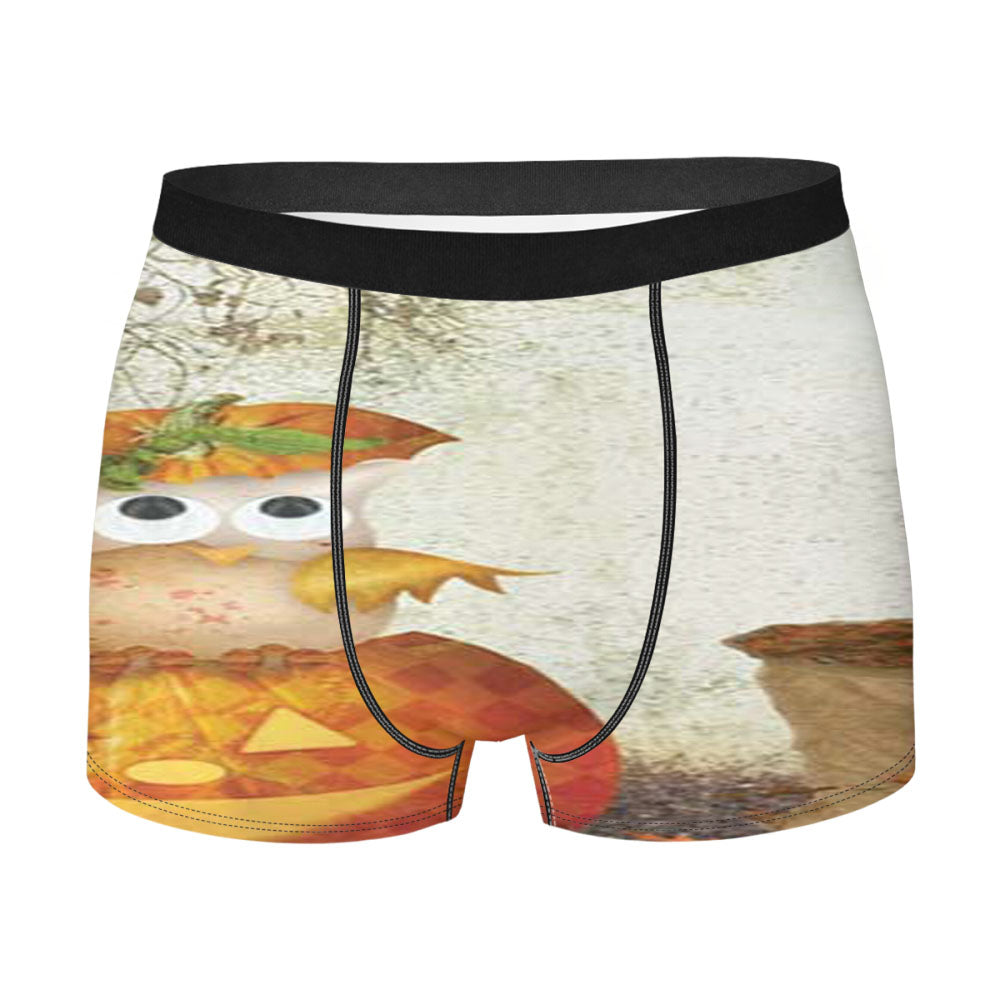 Halloween Owls Men's Boxer Briefs