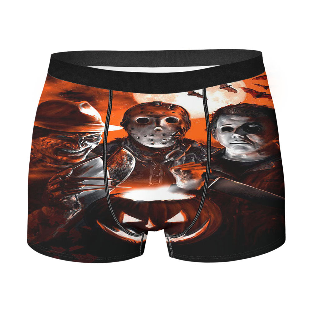 Halloween Scream Men's Boxer Briefs