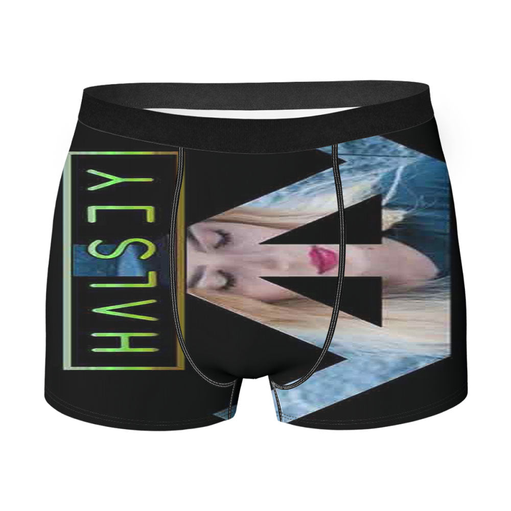 Halsey Photo Shape Men's Boxer Briefs