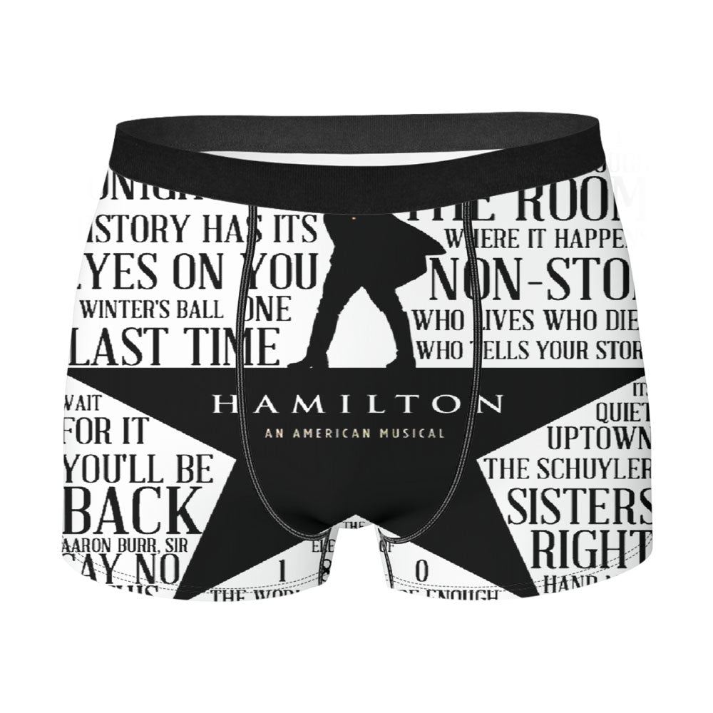 Hamilton An American Music Men's Boxer Briefs