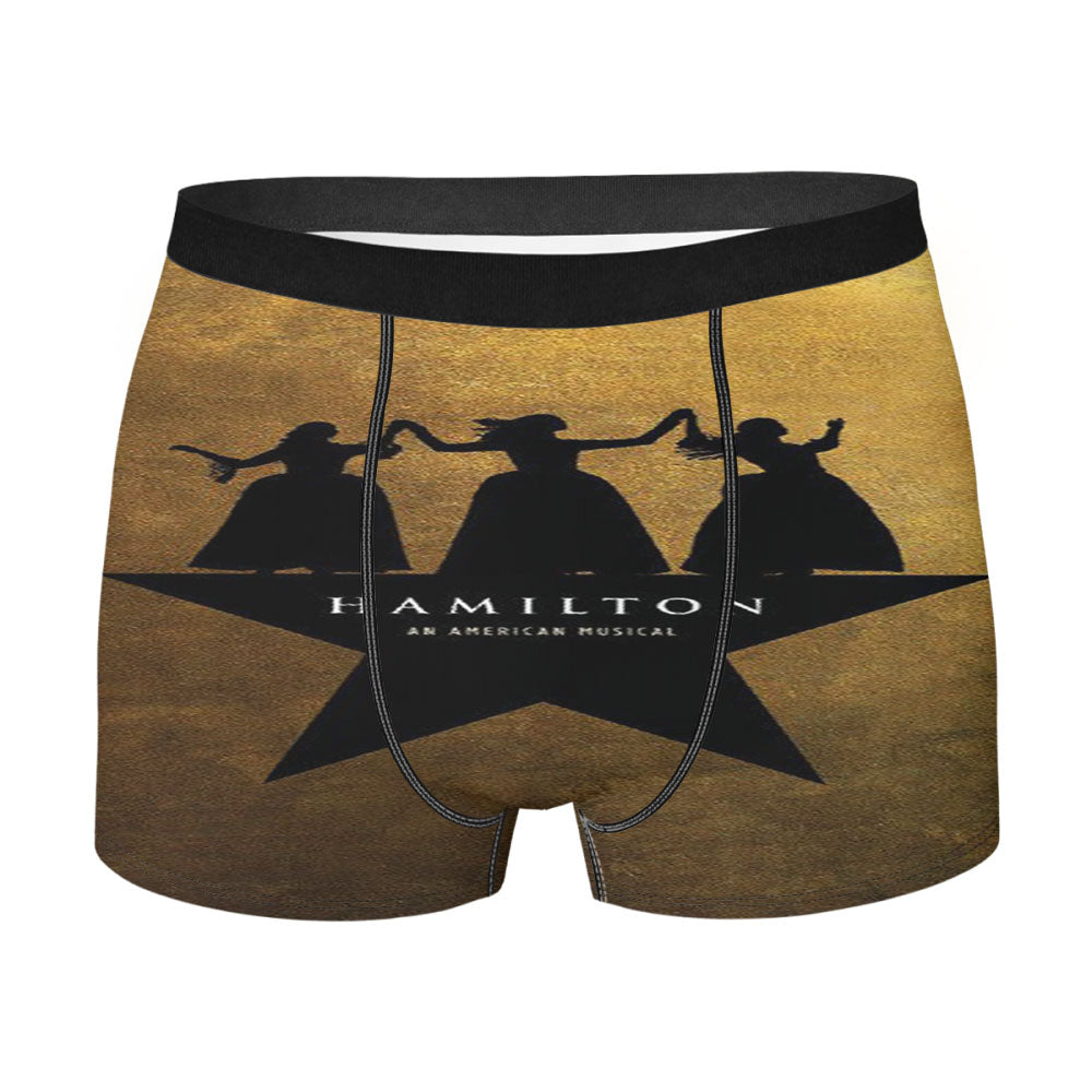 Hamilton Schuyler Sisters Musical Men's Boxer Briefs