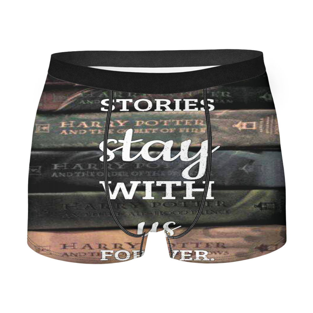 Harry Potter Old Books567 Men's Boxer Briefs