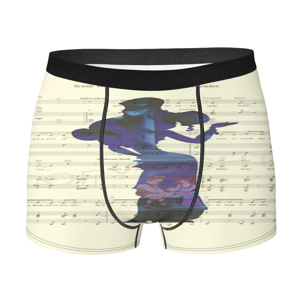 Hercules On The Sheet Music For The Song Art Men's Boxer Briefs