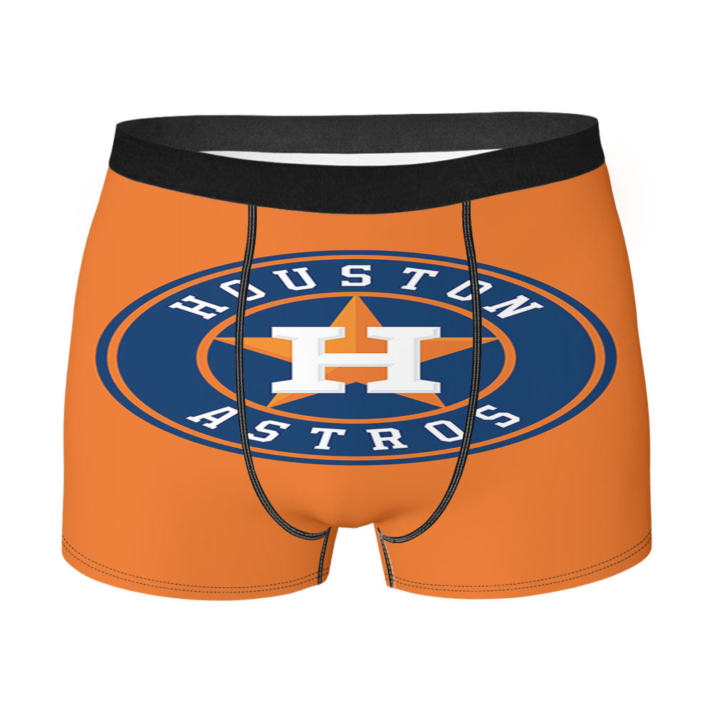 Huston Astros Men's Boxer Briefs