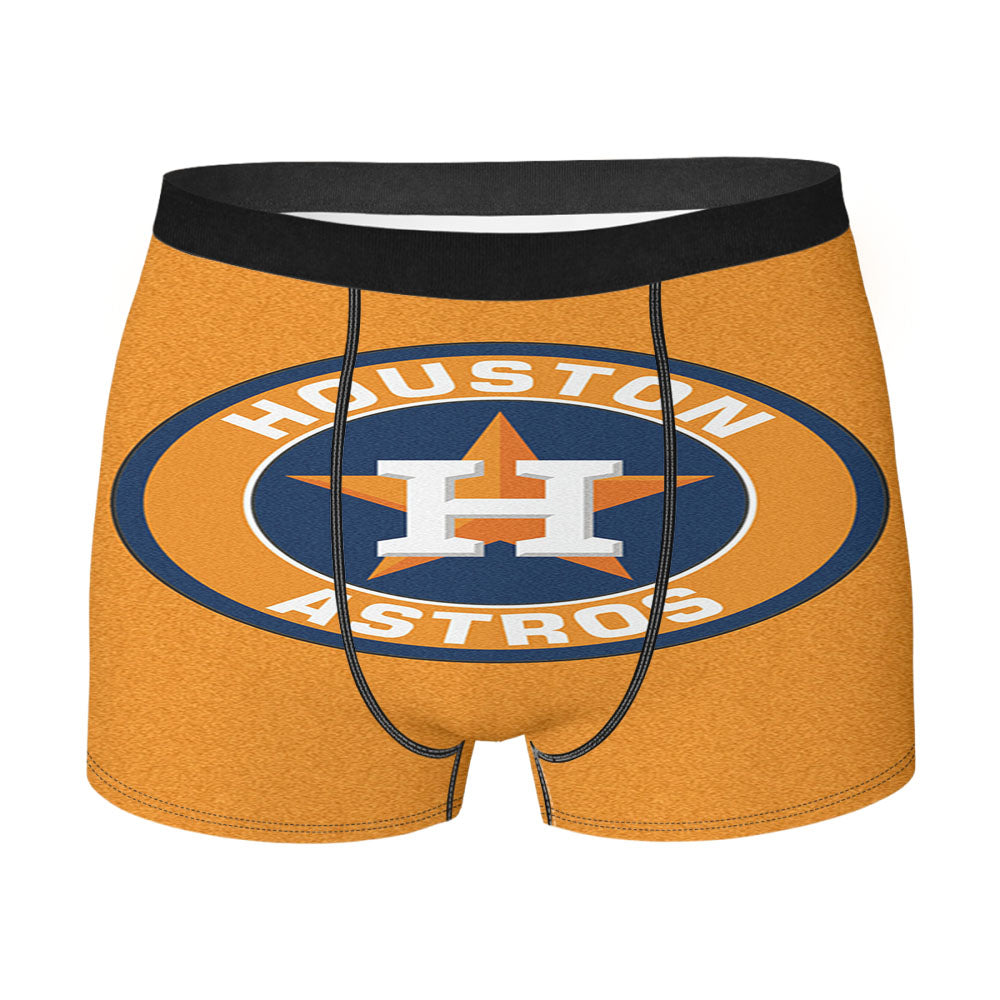 Huston Astros Tickets Men's Boxer Briefs