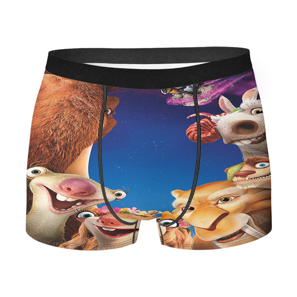 Ice Age Collision Course Men's Boxer Briefs