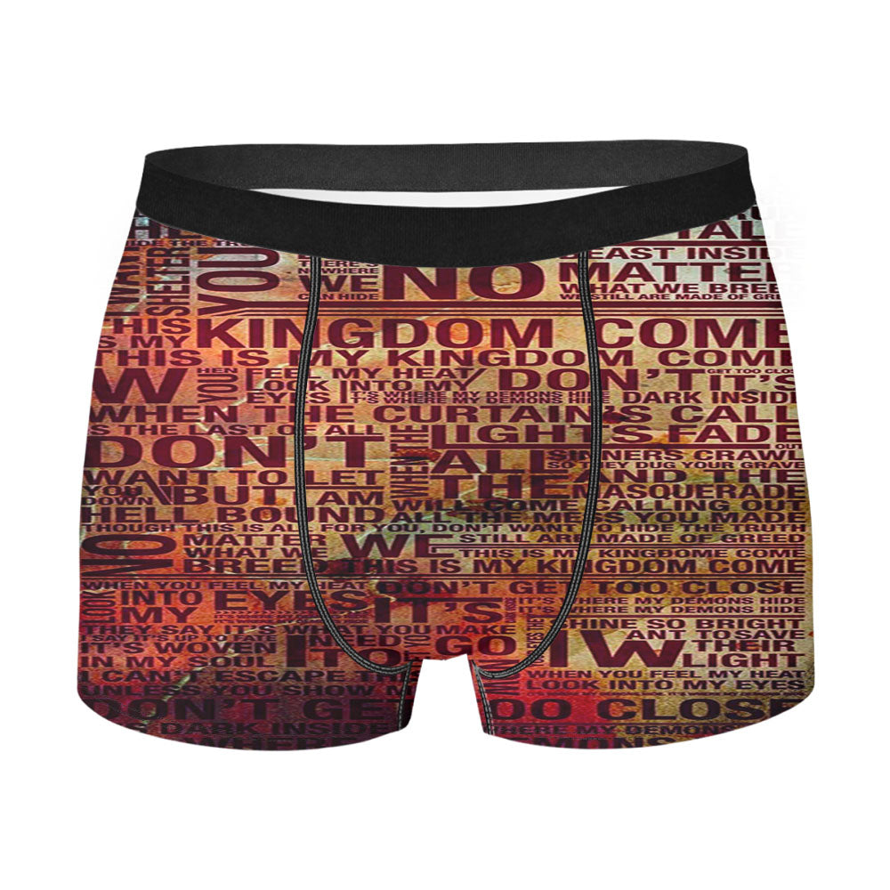 Imagine Dragons Lyric Nebula Men's Boxer Briefs