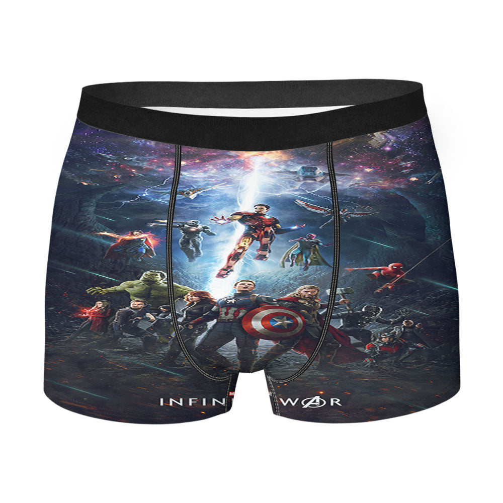 Infinity Wars Poster Art Men's Boxer Briefs