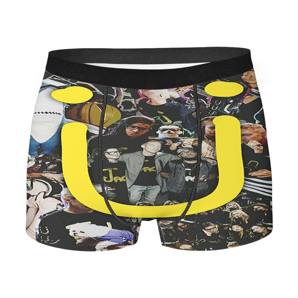 Jack U Photo Collage Men's Boxer Briefs