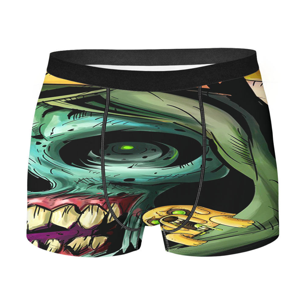 Jake And Skull Monster Men's Boxer Briefs