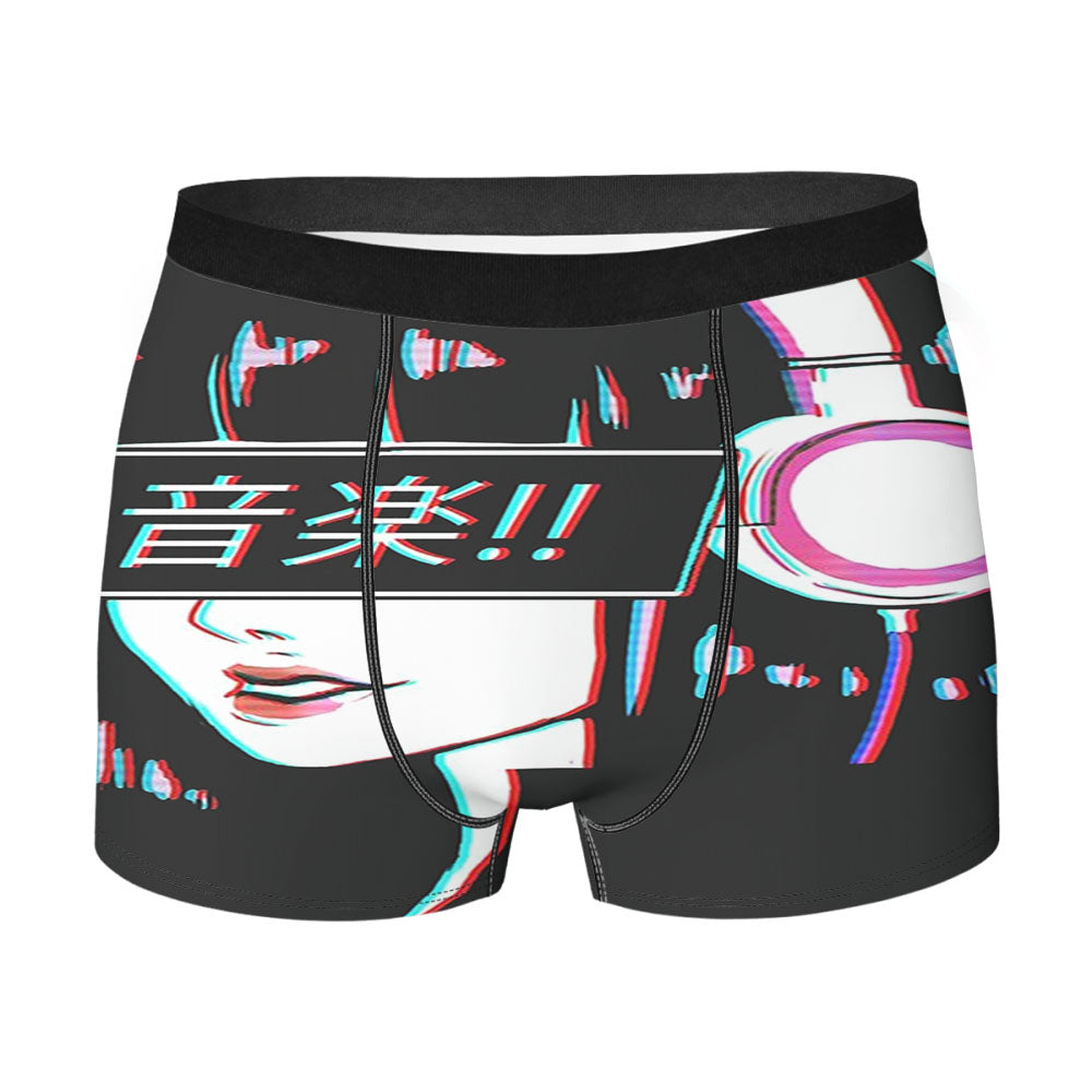 Japan Girl Walkman Men's Boxer Briefs