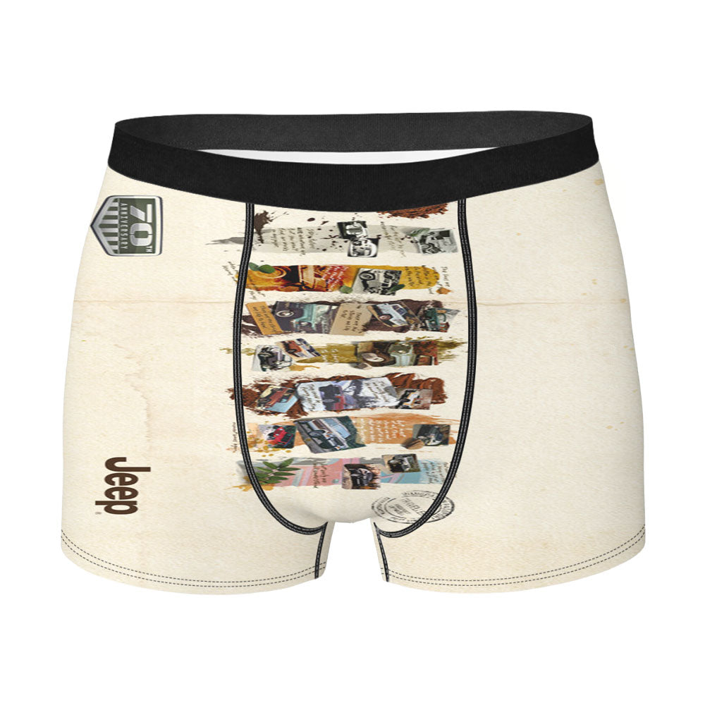 Jeep 75Th Anniversary Men's Boxer Briefs