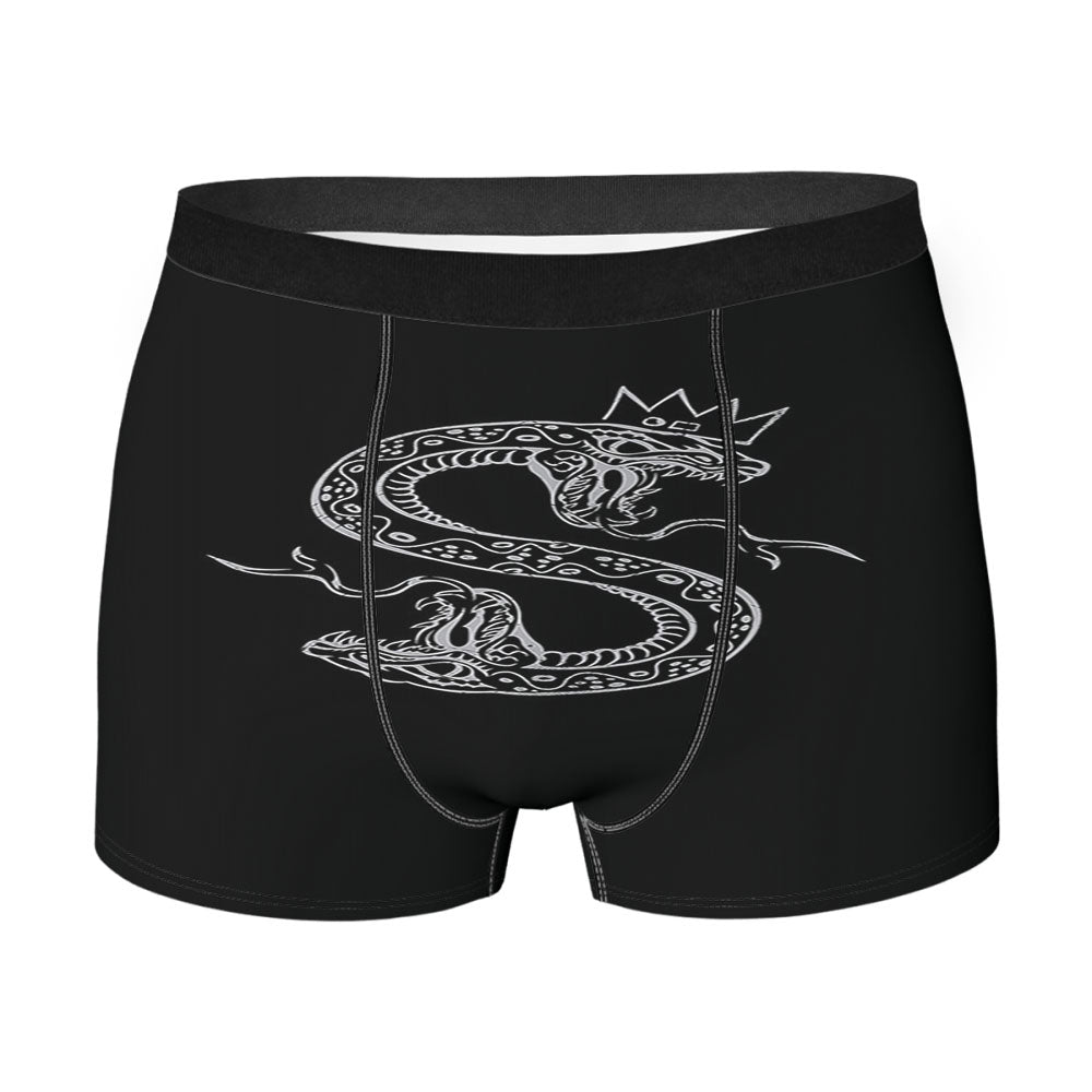 Jughead Snake Serpent Tattoo Men's Boxer Briefs