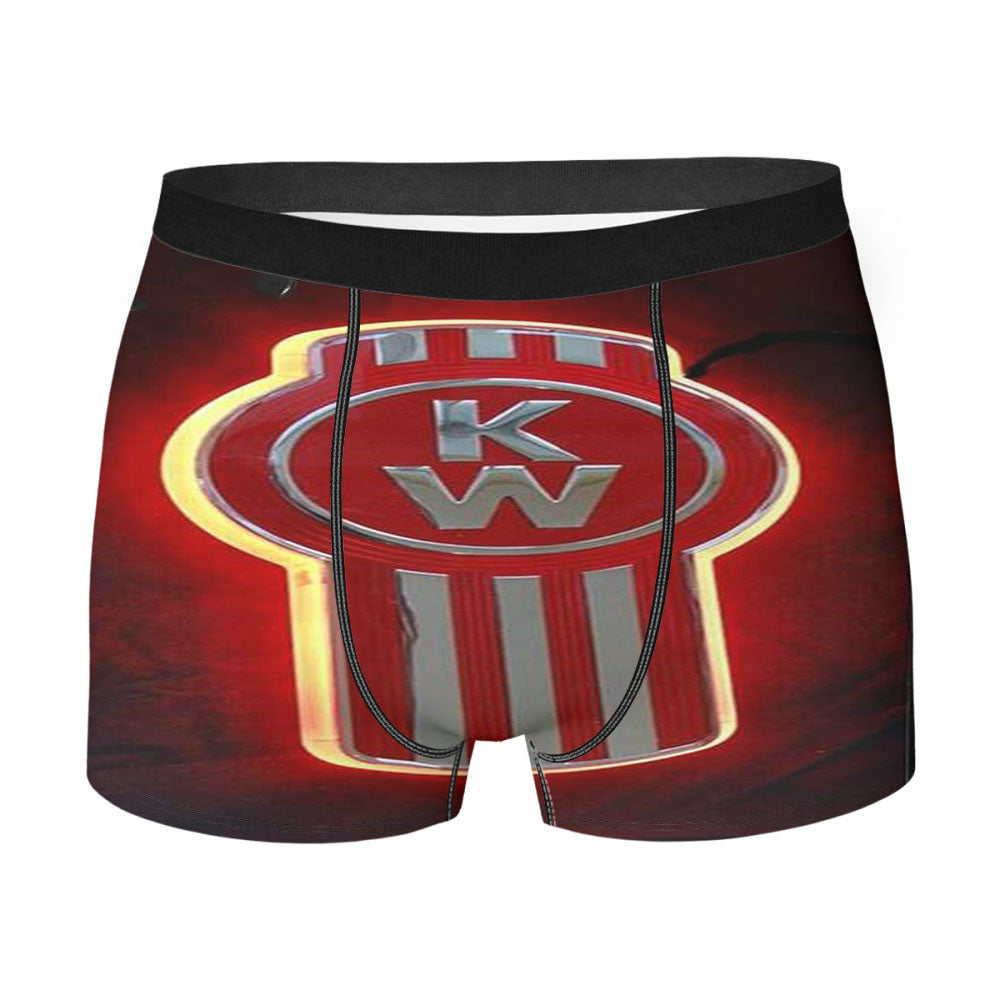 Kenworth Truck Glow Logo Men's Boxer Briefs