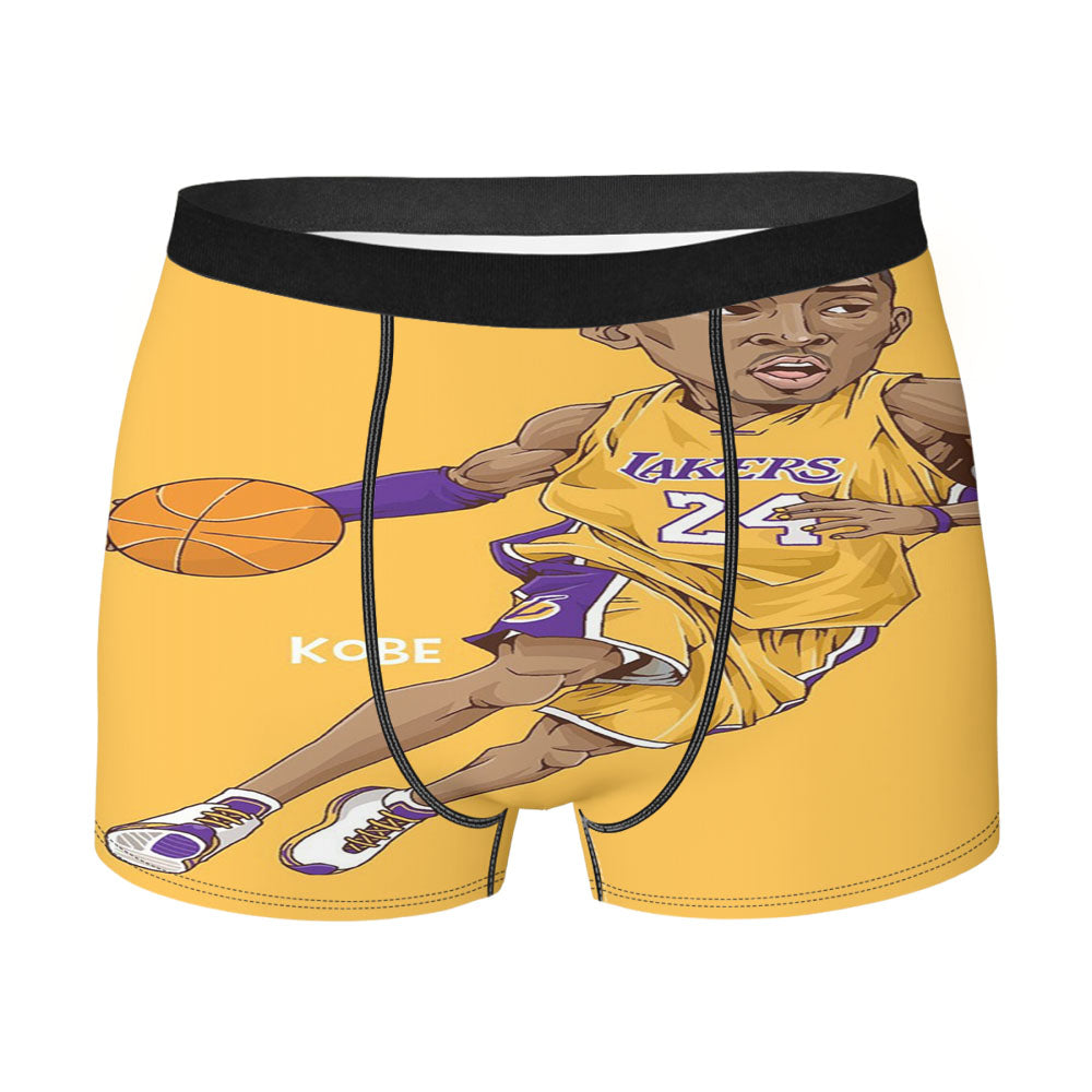 Kobe Bryant Art Men's Boxer Briefs