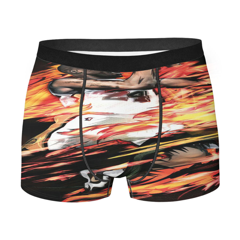 Kobe Bryant Fire Men's Boxer Briefs