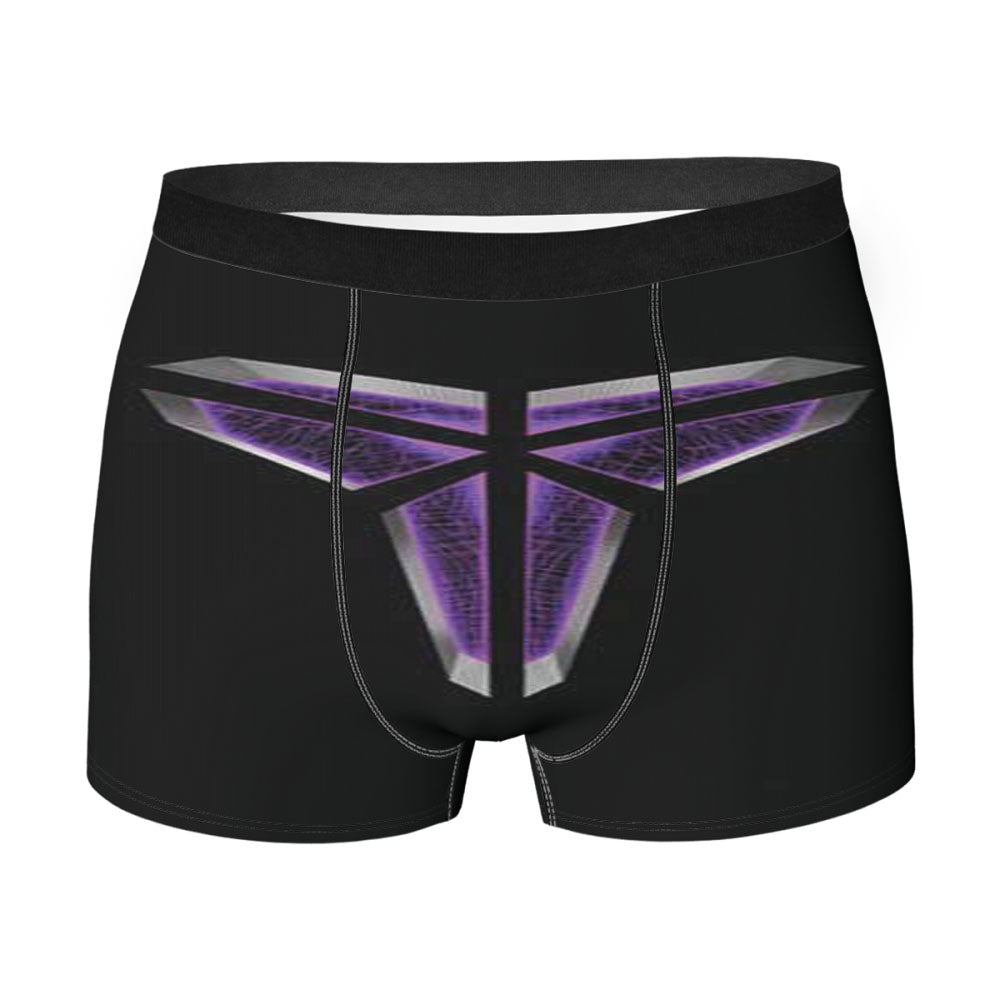 Kobe Bryant Purple Symbol Men's Boxer Briefs